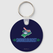 Funny Swimming, Snorkel Sleutelhanger (Voorkant)