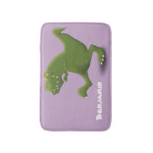Funny T rex dinosaur cartoon humor Badmat (Voorkant Verticaal)
