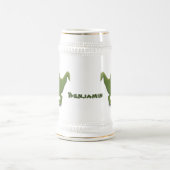 Funny T rex dinosaur cartoon humor Bierpul (Center)