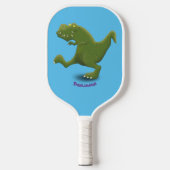 Funny T rex dinosaur cartoon humor Pickleball Paddle (Voorkant)