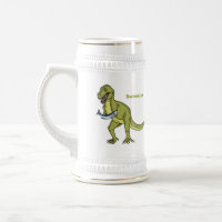 Funny T rex dinosaur illustratie