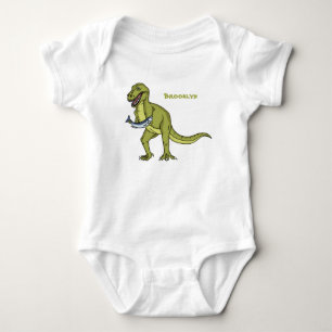 Funny T rex dinosaur illustratie  Romper