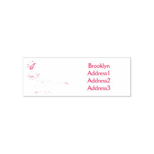 Funny T rex dinosaur illustratie Zelfinktende Stempel