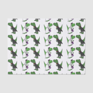 Funny T-rex Dinosaur Wedding Tissue Paper Tissuepapier