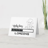 Funny T-shirt Baby Zwangerschap Kind Moeder, 1/2 Kaart (Voorkant)