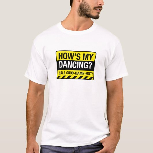 Funny T Shirt - Dansen (Voorkant)