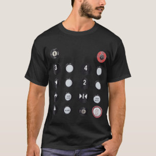 Funny T-Shirt - Elevator Button T-shirt