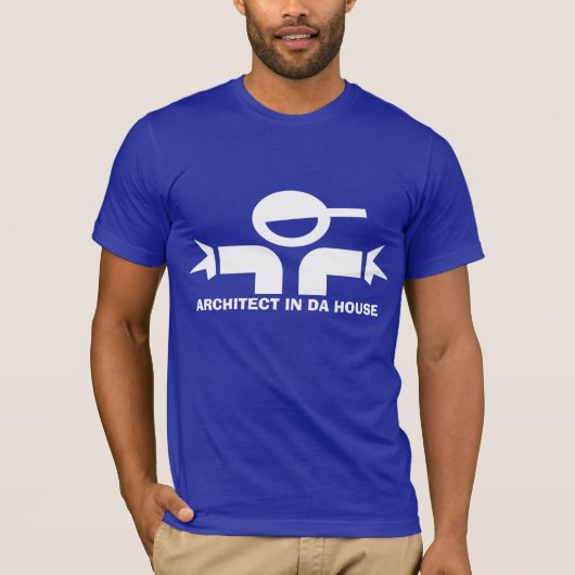 Funny t-shirt met offerte voor architect (Voorkant)