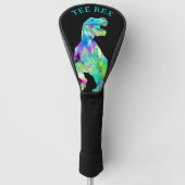 Funny T-shirt Rex Dinosaur Joke Golfheadcover (Voorkant)