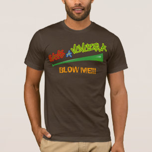 Funny t shirt ....save a vuzela, blaas me t-shirt
