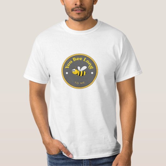 FUNNY ! T-Shirt - Tu Es Long Pour Moi - Abeille (Devant)