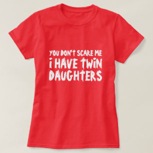 Funny t shirt voor moeders met twee dochters