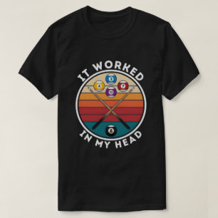 Funny T-shirt voor poolspeler – Cuesport-humor-cad