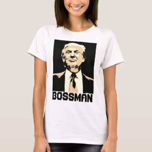 Funny T-shirts DONALD TRUMP BOSSMAN