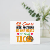 Funny Taco Briefkaart (Staand voorkant)