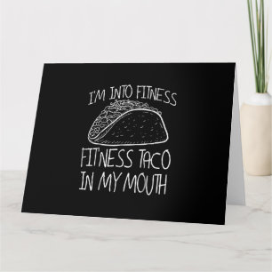 Funny Taco - Deze Ness Taco Funny Gym Kaart