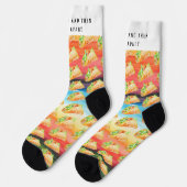 Funny Taco Socks | Nu en dan Herfst ik apart Sokken (Links)