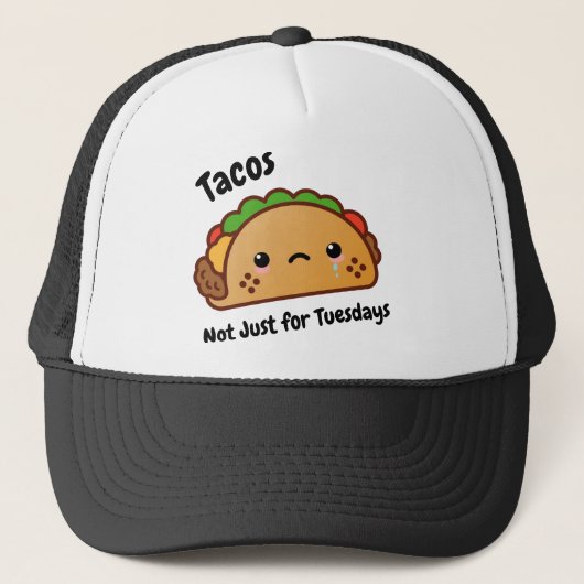 Funny Tacos is niet alleen voor dinsdagen. Trucker Pet (Voorkant)
