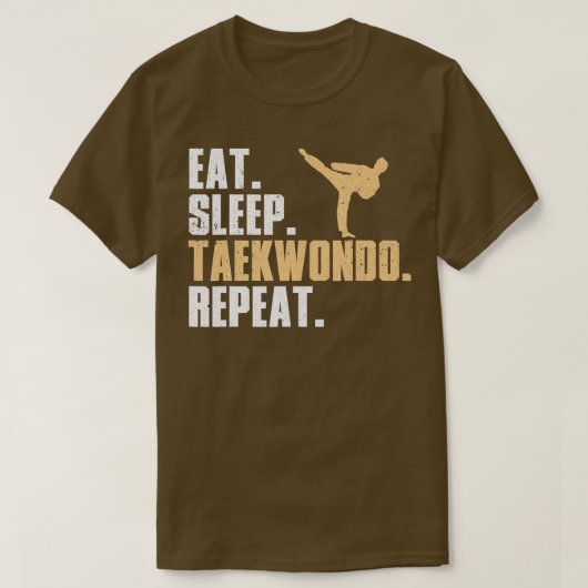 Funny Taekwondo Design for Boys Girls Tae Kwon Do T-shirt (Design voorkant)