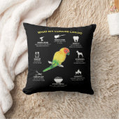 Funny Talented Sun Conure Bird Lover Kussen (Deken)