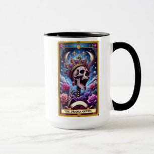 Funny Tarot Kaart/De Drama Queen Mok