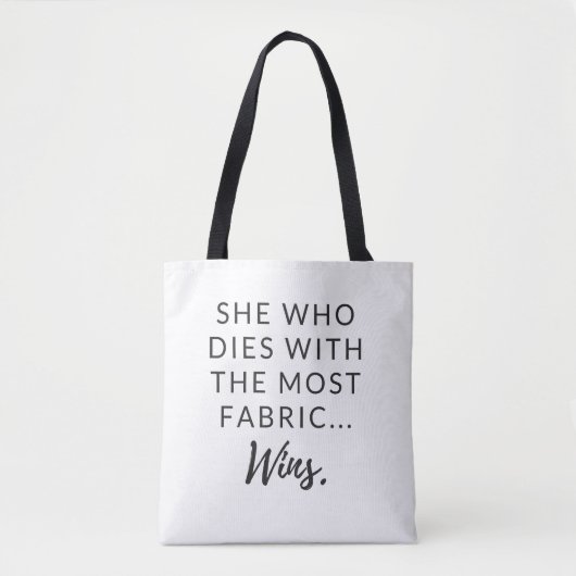 Funny tas voor quilters (Voorkant)