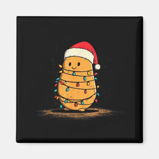 Funny Tato Christmas Graphics Lights Lover  Magneet (Voorkant)