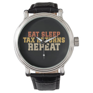 Funny Tax Seizoen Belasting Horloge
