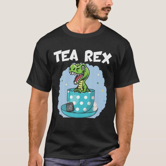 Funny Tea Rex T-shirt (Voorkant)
