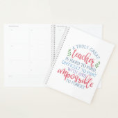 Funny Teacher Apprecial Principal Planner (Display)