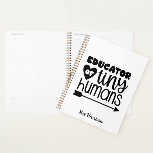 Funny Teacher cadeau personnalisé (Devant avec enveloppe)