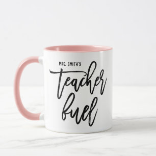 Funny Teacher Fuel Personalized Mok