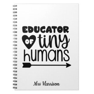Funny Teacher gepersonaliseerd cadeautje Notitieboek