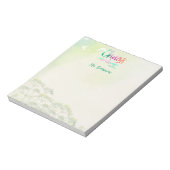 Funny Teacher Gift Chaos Coordinator, gepersonalis Notitieblok (Gedraaid)