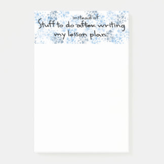 Funny Teacher Gift Post-it® Notes