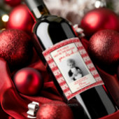 Funny Teacher Gift Wine Label - kerstcadeau Wijn Etiket