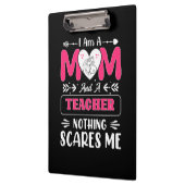 Funny Teacher Mam, leraar Mam Funny Klembord (Links)