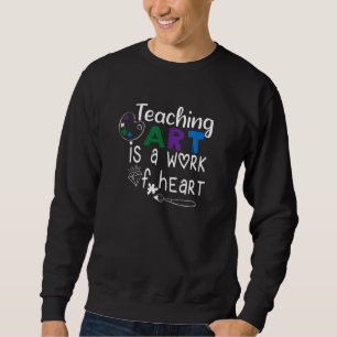 Funny Teacher Quote-onderricht is een werk van het Trui