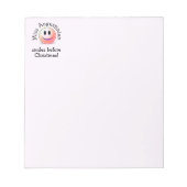 Funny TEACHER SMILES Notitieblok (Voorkant)