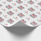 Funny Teacher Wrapping Paper - spectaculaire leraa Cadeaupapier (Hoek)