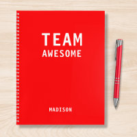 Funny Team Persoonlijke Nota's Vergadering van de