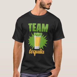 Funny Team Tequila met de kosten van de groene Lim T-shirt
