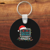 Funny Tech Christmas Geek Ai Holiday Humor Nerd Sh Sleutelhanger (Voorkant)