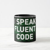  Funny Tech Quote Two-Tone Mug (Centre)