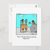 Funny Technology Humor Briefkaart (Voorkant / Achterkant)