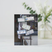 Funny-tekens Briefkaart (Staand voorkant)