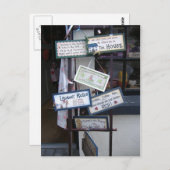 Funny-tekens Briefkaart (Voorkant / Achterkant)