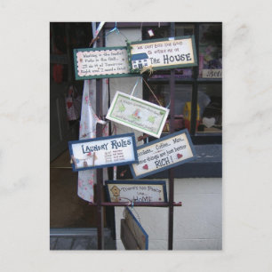 Funny-tekens Briefkaart