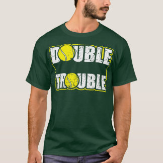 Funny Tennis Doubles T-shirt