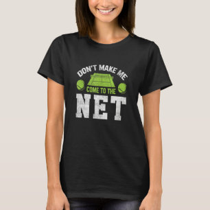 Funny Tennis Lover Graphic Dames en Mannen Tennis  T-shirt